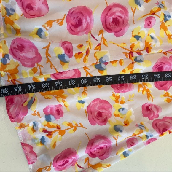 Betsey Johnson Pink Flutter Sleeve Midi Dress - Picture 7 of 8